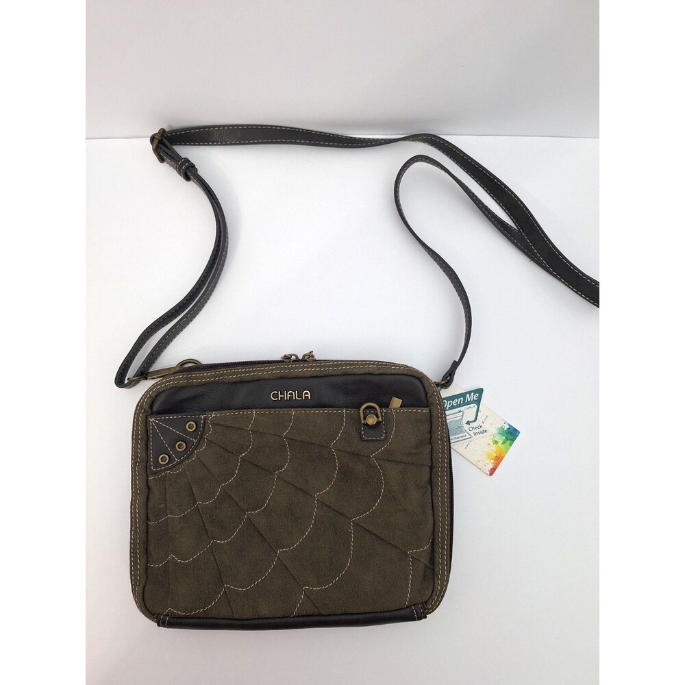 Chala Crossbody Purse Bag Canvas Organizer Bohemian Western Office Travel NEW